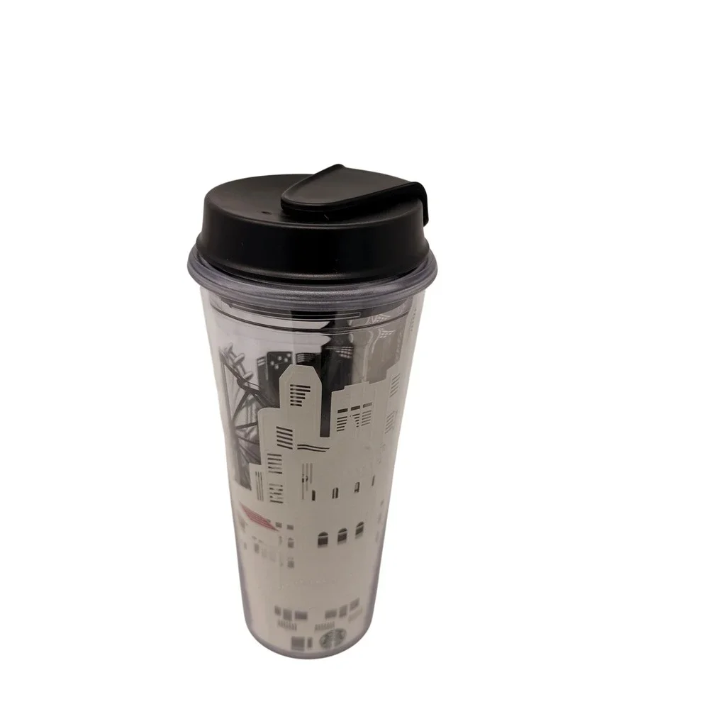 Starbucks Singapore Tumbler 2022‎ Pre-Owned 16oz Ferris Wheel City Design